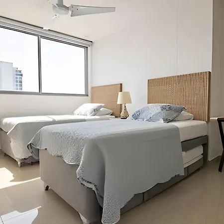 Lujoso Apto De 2 Hab En Piso 26 - Morros * Cartagena